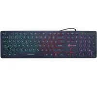 Клавиатура Oklick 420MRL черный