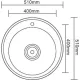 Кухонная мойка Ledeme L65151-6