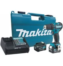 Дрель-шуруповерт Makita DF332DWME с 2-мя АКБ, кейс