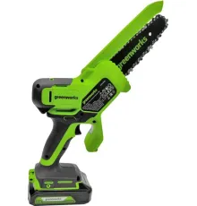 Аккумуляторная пила Greenworks GD24CSMNXK2 2008707UA с 1-им АКБ 2 Ач