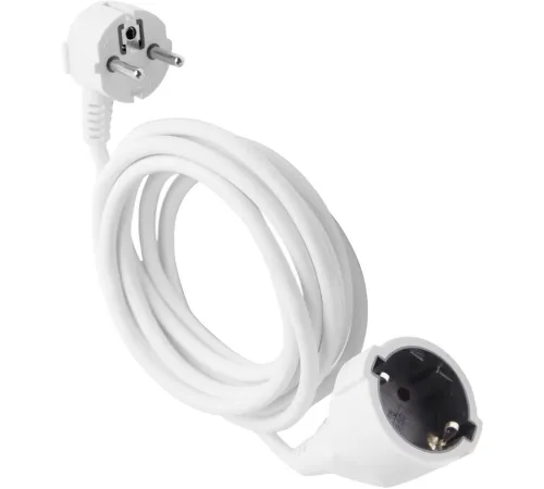 Удлинитель Electraline 01631 белый, 10 м
