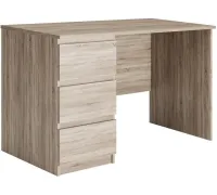 Стол Mio Tesoro Кастор 3 ящика 116x65 2.03.06.090.3 дуб сонома