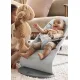 Шезлонг BabyBjorn Bliss Woven melange 0060.29 light grey
