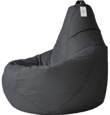 Кресло-мешок Mio Tesoro Груша XL GF-110x80-CH черный