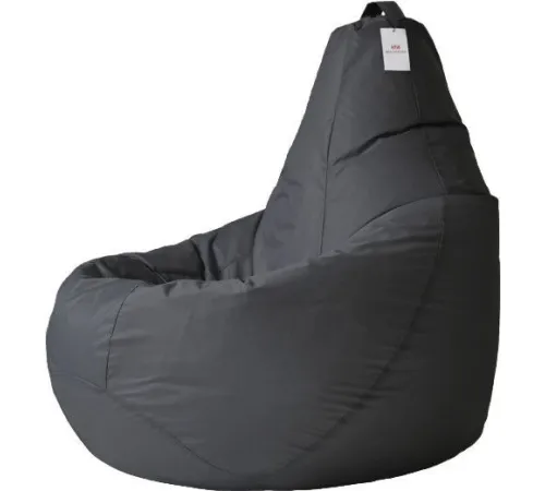 Кресло-мешок Mio Tesoro Груша XL GF-110x80-CH черный