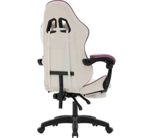 Игровое геймерское кресло Defender Serenity белый/фиолетовый
