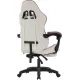 Игровое геймерское кресло Defender Serenity белый/фиолетовый