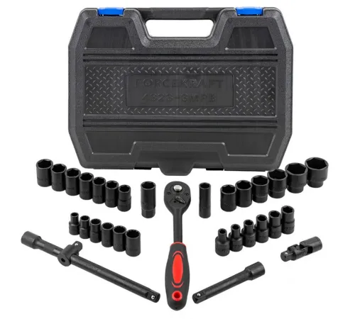 Набор трещотка с головками ForceKraft FK-4323-3MPB 32 предмета