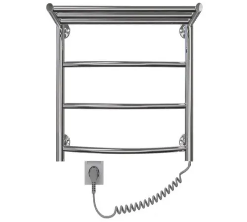 Полотенцесушитель Granula Классик 50x60 D32 с полкой и кнопкой