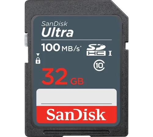 Карта памяти SanDisk Ultra SDHC SDSDUNR-032G-GN3IN 32GB