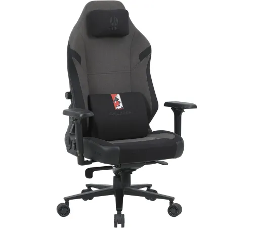 Игровое геймерское кресло Evolution Epic Fabric черный/графитовый
