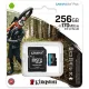 Карта памяти Kingston Canvas Go! Plus microSDXC 256GB SDCG3/256GB с адаптером