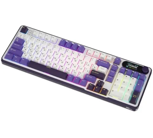Клавиатура Royal Kludge RK-S98 RGB Blackberry RK Chartreuse