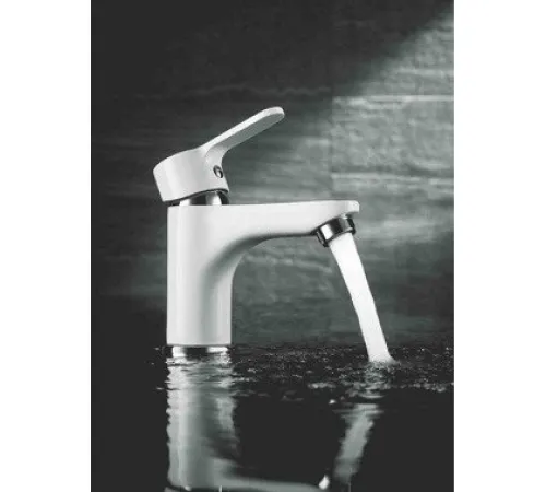 Смеситель Ledeme L1003W белый