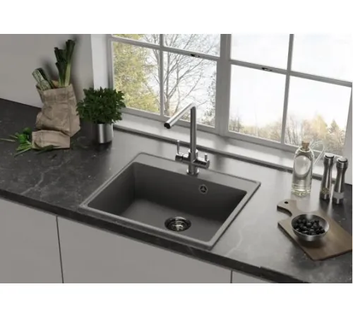 Кухонная мойка Ulgran QUARTZ Forte 580-08 космос