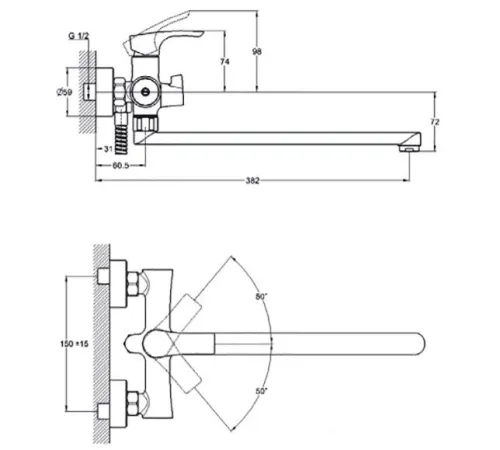 Смеситель Solone FAB7-A020