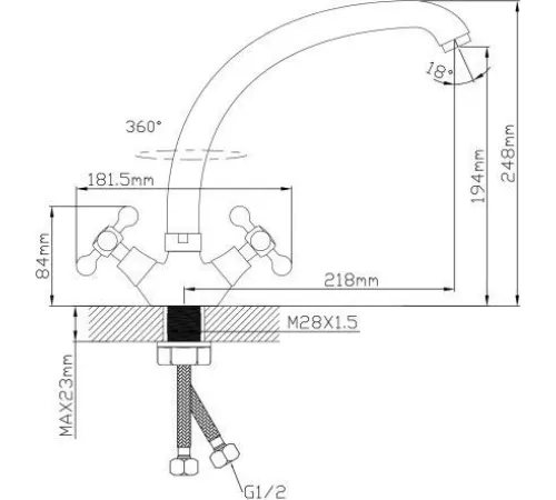 Смеситель Econoce EC0501