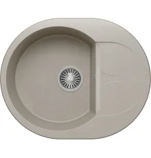 Кухонная мойка Polygran Atol-620 серый 14