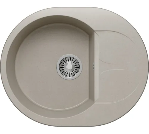 Кухонная мойка Polygran Atol-620 серый 14