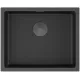 Кухонная мойка ARFEKA ECO AR 550*450 POP-UP BLACK PVD NANO DECOR