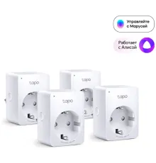 Умная розетка TP-Link Tapo P100 4 шт