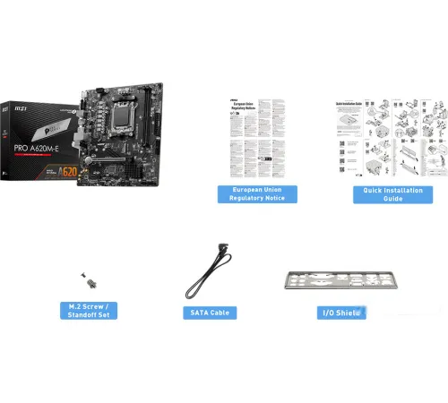 Материнская плата MSI PRO A620M-E
