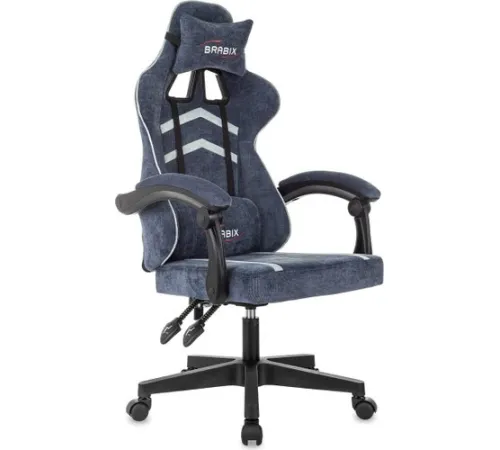 Игровое геймерское кресло Brabix Shooter GM-123 533212 синий