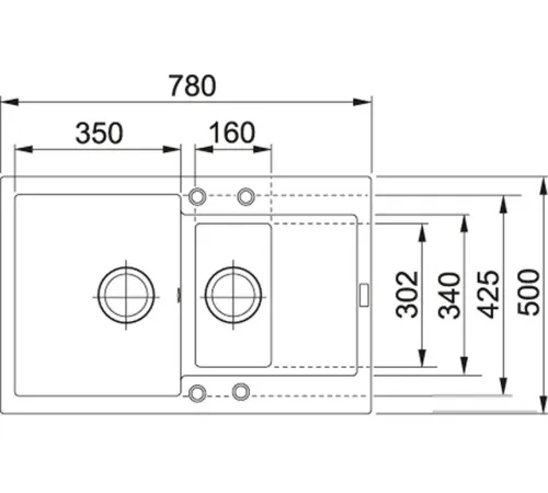 Кухонная мойка Franke MRG 651-78 белый