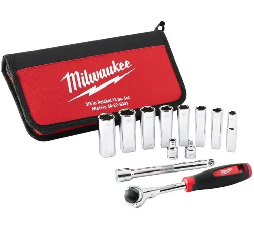 Универсальный набор инструментов Milwaukee 48229001 12 предметов