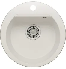 Кухонная мойка Polygran Atol-460 белый хлопок 36