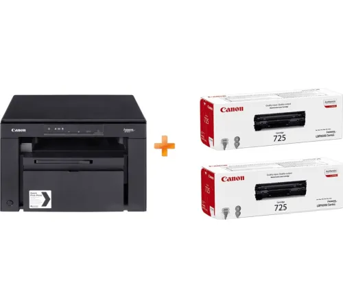 МФУ Canon i-SENSYS MF3010 + 2 картриджа 725
