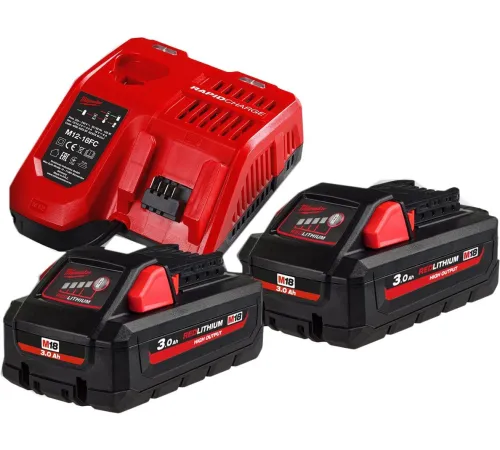 Аккумулятор с зарядным устройством Milwaukee M18 HNRG-302 18В/3.0 Ah + 12-18В