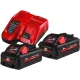 Аккумулятор с зарядным устройством Milwaukee M18 HNRG-302 18В/3.0 Ah + 12-18В