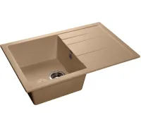 Кухонная мойка GranFest Quadro GF-Q780L топаз