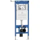 Унитаз подвесной Roxen Antares в комплекте с инсталляцией StounFix Dual Fresh 6 в 1 570840 кнопка: белый глянец