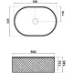Умывальник Roxen Vine Oval 570240