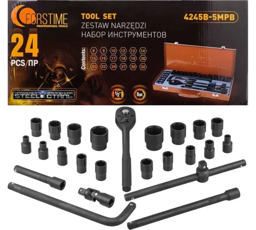 Универсальный набор инструментов Forstime FT-4245B-5MPB 59962
