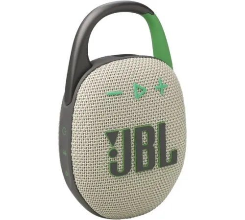 Беспроводная колонка JBL Clip 5 песочный