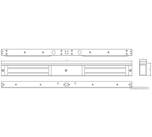 Электромагнитный замок ZKTeco CM-280D