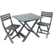 Набор садовой мебели Ipae Progarden Camping SET018AN антрацит