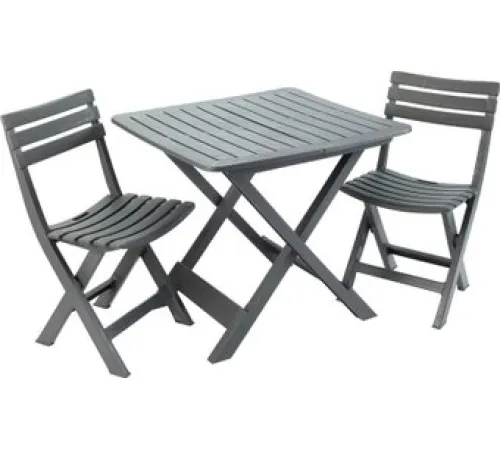 Набор садовой мебели Ipae Progarden Camping SET018AN антрацит