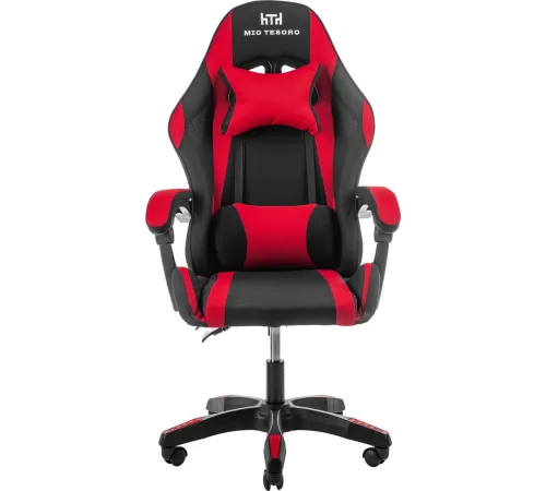 Игровое геймерское кресло Mio Tesoro Примо 8011 черный/красный