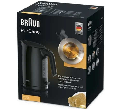 Электрический чайник Braun PurEase WK 3110 BK 0X21010009