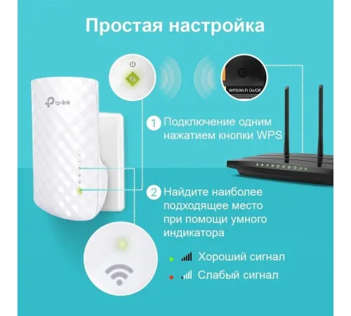 Усилитель Wi-Fi TP-Link RE220
