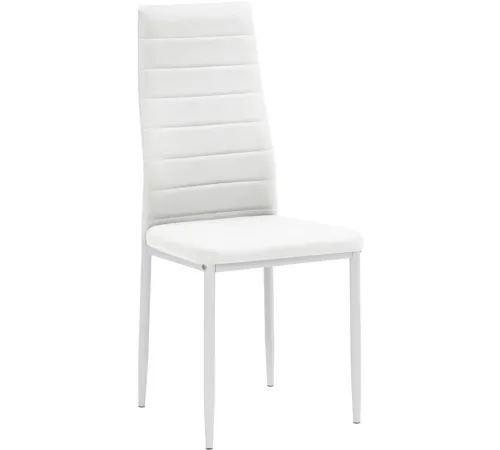 Стул Mio Tesoro Джия DC-060KD белый/белый