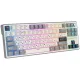 Клавиатура Royal Kludge R87 Pro Half Grey RK Brown