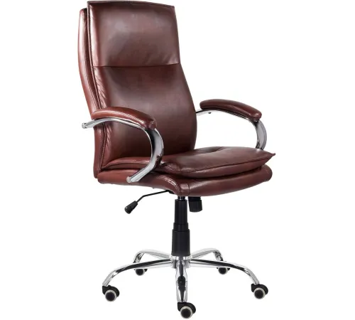 Офисное кресло Brabix Premium Cuba EX-542 экокожа/коричневый