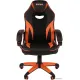 Игровое геймерское кресло Brabix GM-161 черный/оранжевый