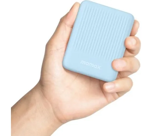 Внешний аккумулятор Momax Q.MAG Minimal IP122 5000mAh голубой