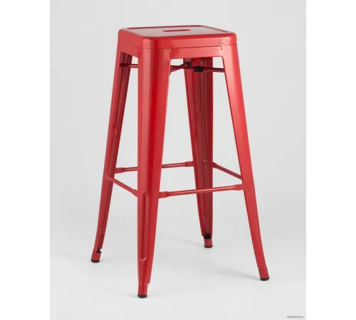 Табурет Stool Group TOLIX барный красный глянцевый